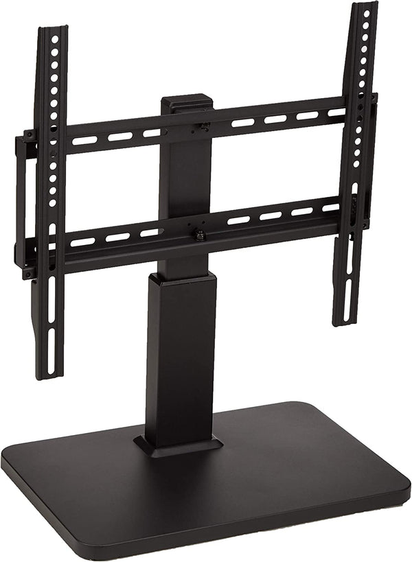 Amazon Basics Swivel Pedestal TV Mount for 32-65 inch TVs up to 55 lbs, Height Adjustable 14-19 Inches, max VISA 400x400